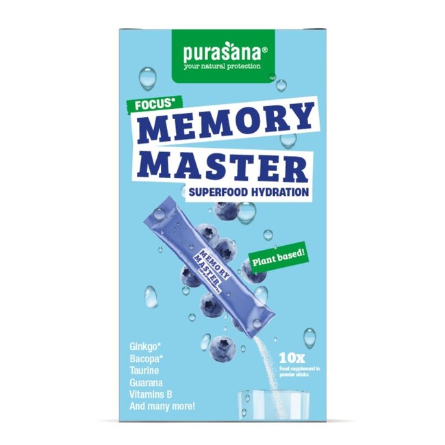Purasana Hydration Superfoods Memory Master 45 Gramm