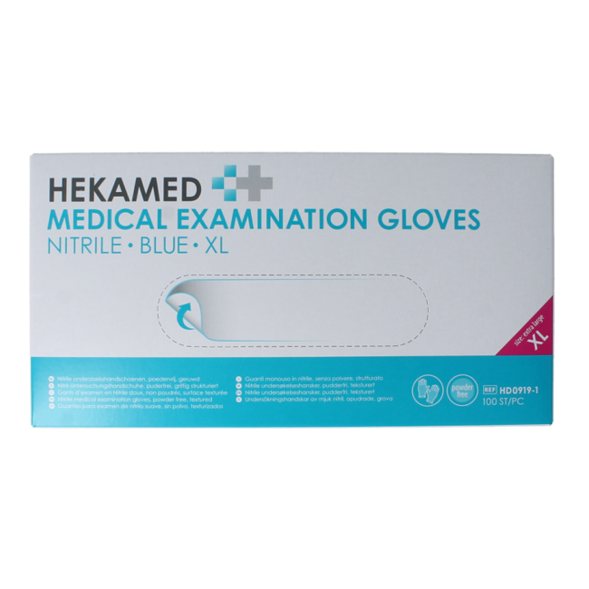 Heka Soft-Nitril-Handschuhe XL, 100 Stück