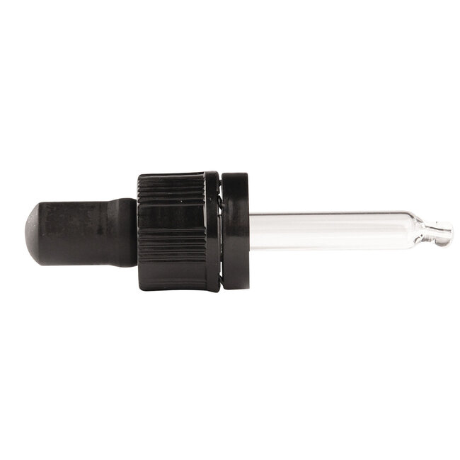 Black Glass Pipette 10ml - Pack of 10