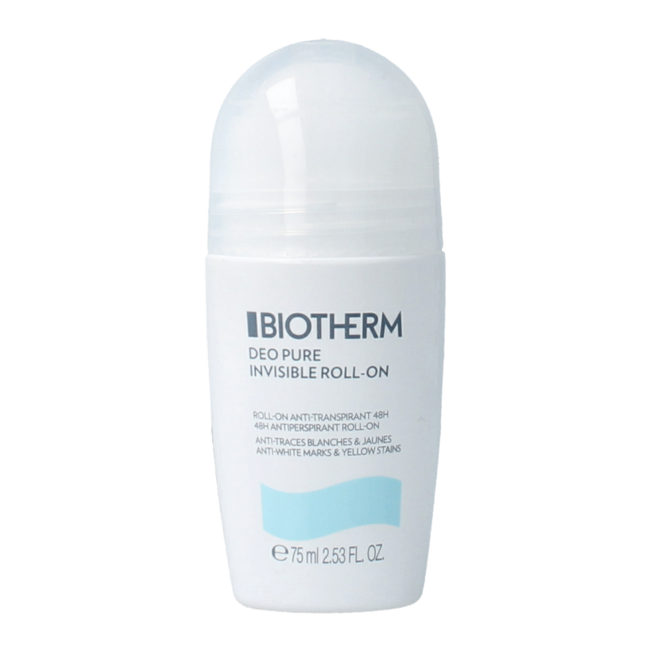Biotherm Déodorant roller pure invisible 75 ml