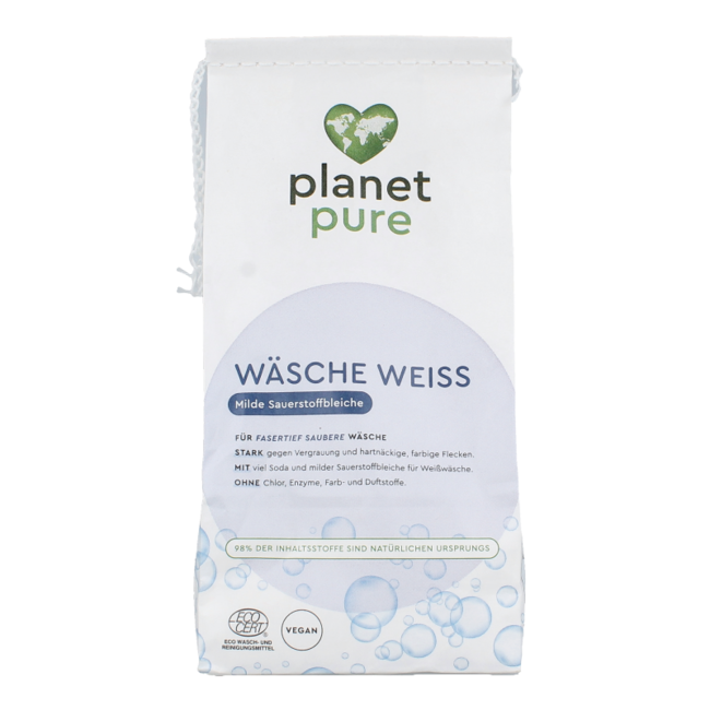 Planet Pure Odplamiacz do białego prania 450 Gram