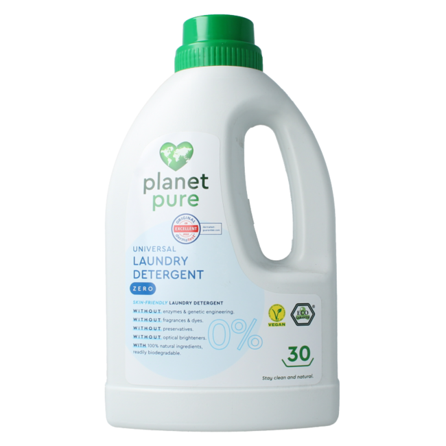 Planet Pure Detergente líquido universal 0% zero 1500 ml