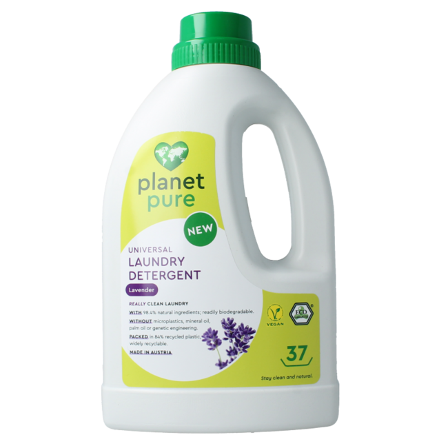 Planet Pure Flüssigwaschmittel Universal Lavendel 1480 Milliliter
