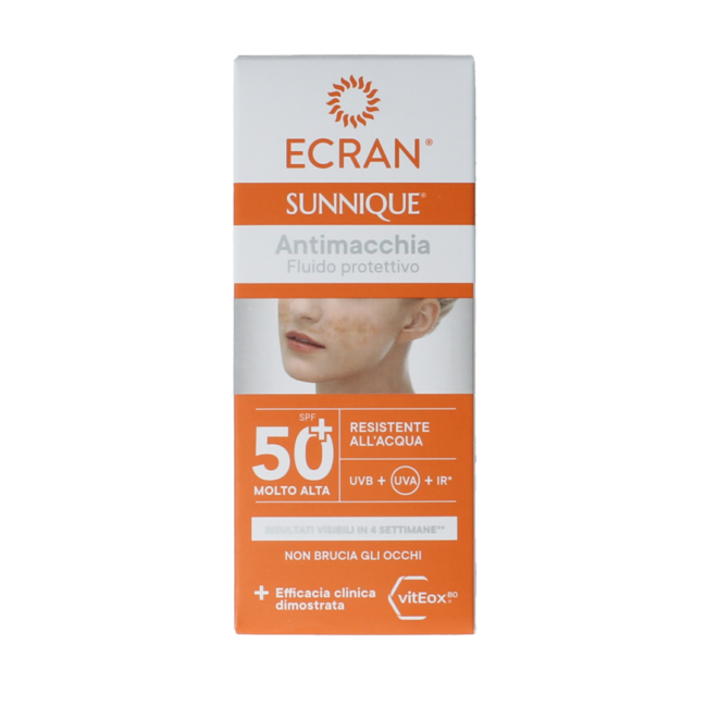 Ecran Sunique Fluide Visage Anti-Taches SPF50 50 ml