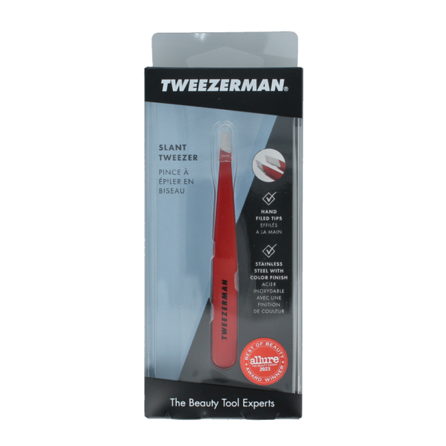 Tweezerman Slant Pinzette Signature Red 1 Stück