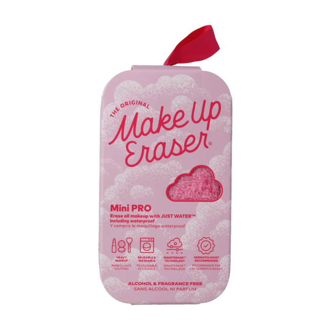 Mini lingette démaquillante Make Up Eraser Pro rose 1 pièce