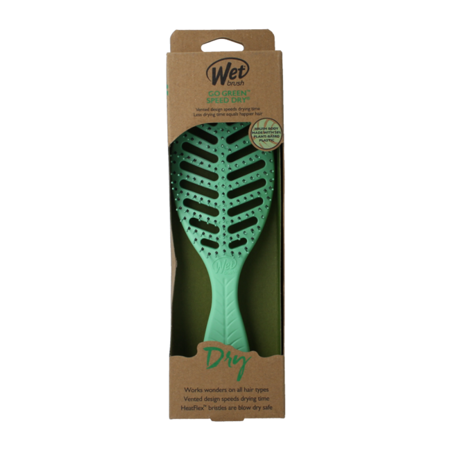 Spazzola Wet Brush Go Green Speed Dry Verde 1 Pezzo