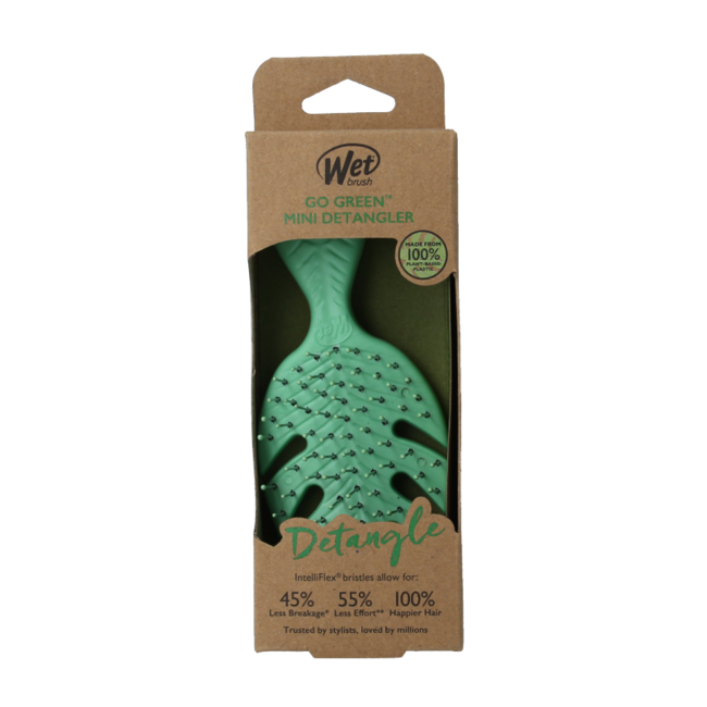 Wet Brush Go Green Detangler Grün Mini 1 Stück