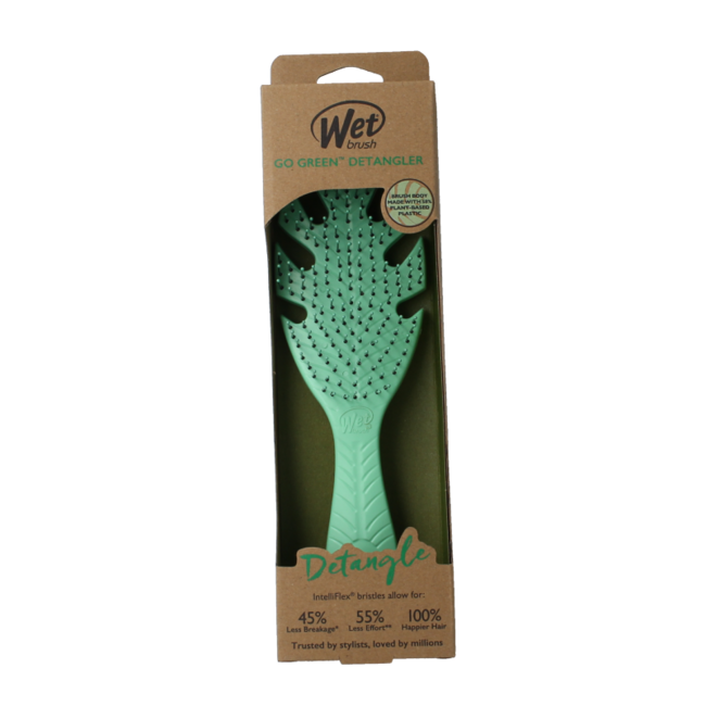 Wet Brush Go Green Detangler verde 1 unidad