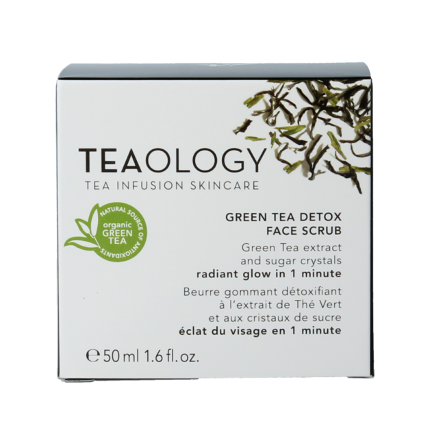 Teaology Green tea detox peeling do twarzy 50 mililitrów
