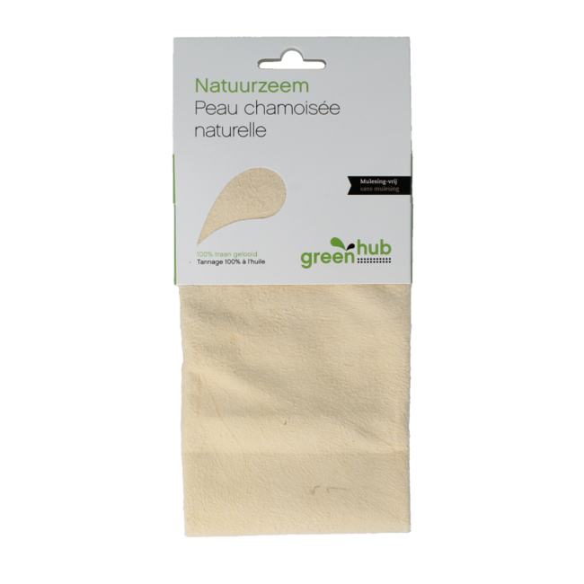 Greenhub Natural Chamois Leather 1 Piece