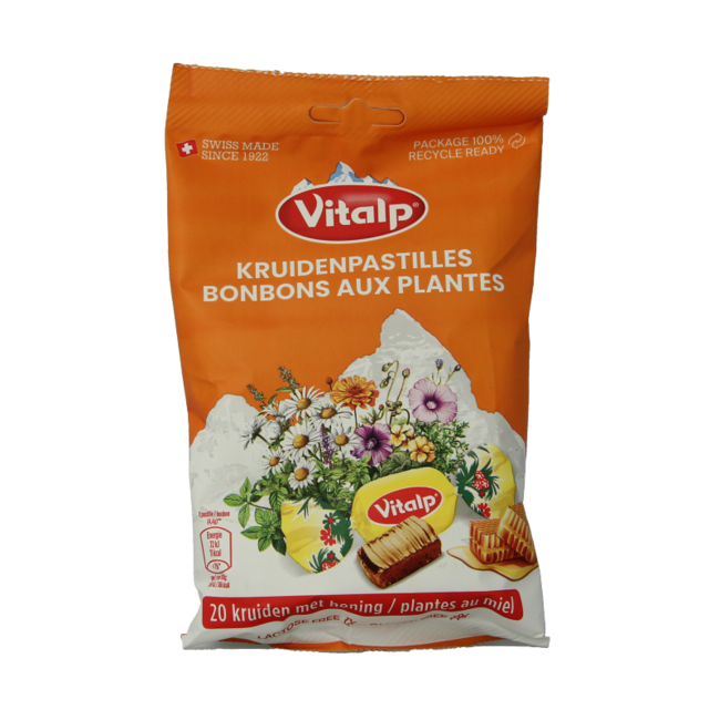 20 herbes et miel 75 g