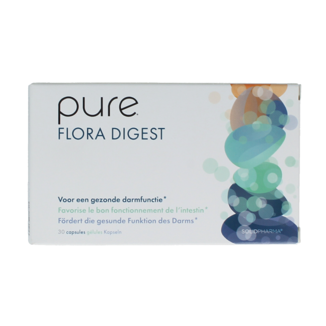 Pure Pure flora digest 30 Gélules