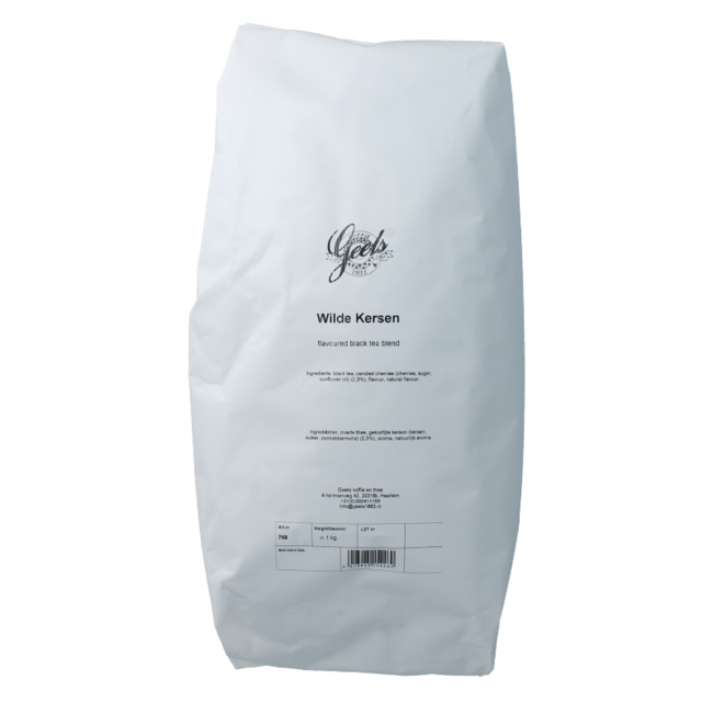 Geels Wild Cherry black tea 1 kilogram