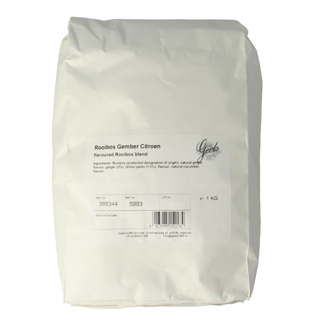 Geels Rooibos Ingwer Zitrone 1 Kilogramm