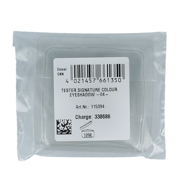 Ombretto Lavera Signature Colour Soft Sienna 04 Bio Test 1 Tester