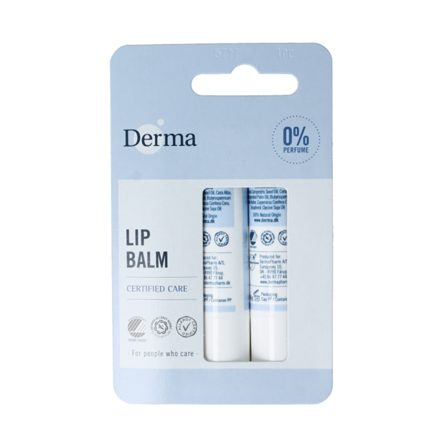 Derma Family baume à lèvres lot de 2