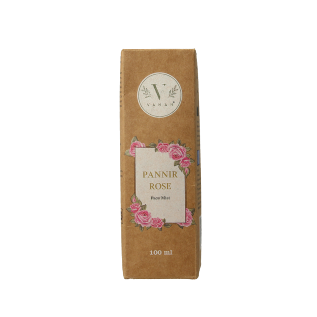 Bruma facial de rosa Vanan Pannir 100 ml