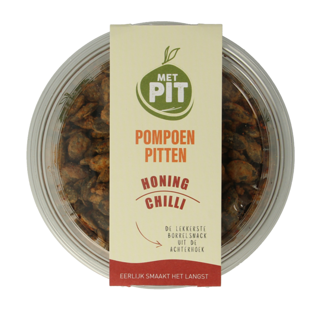 Met PIT Graines de courge miel piment 150 g