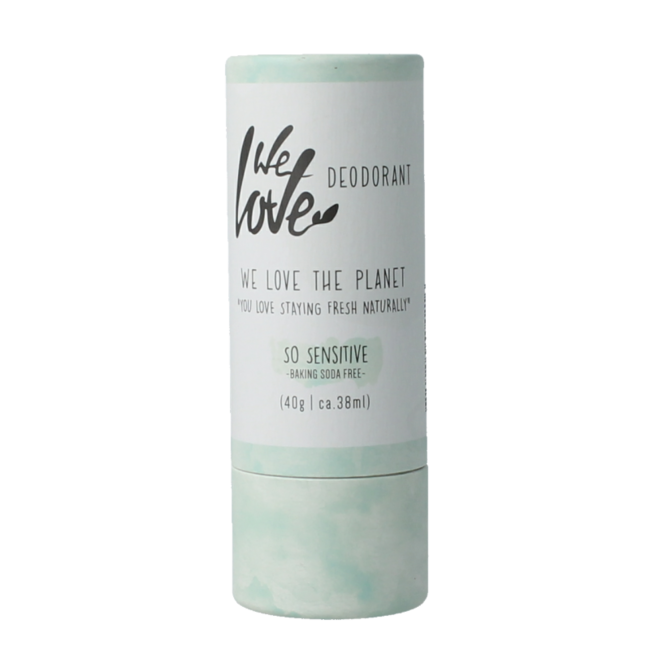 We Love Deodorant stick so sensitive 40 g