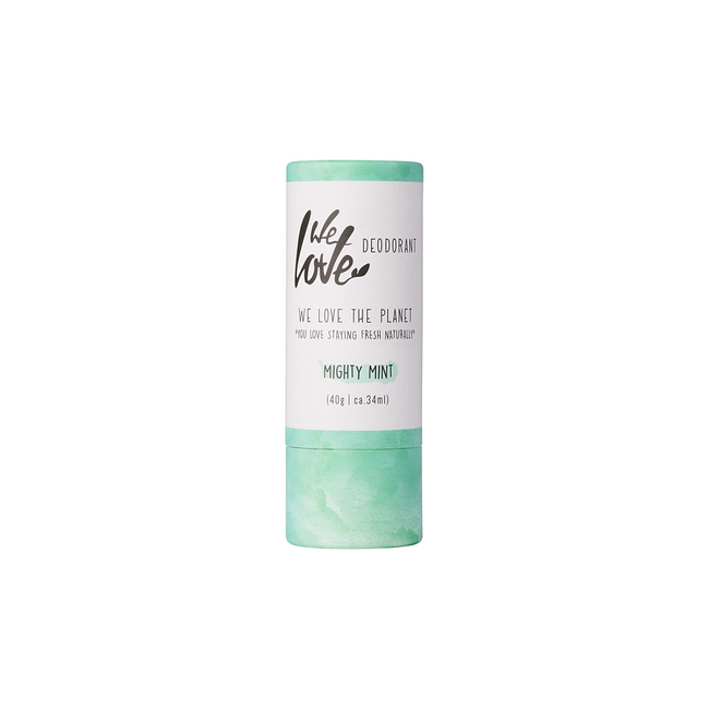 We Love Deodorant Stick Mighty Mint 40 Gramm