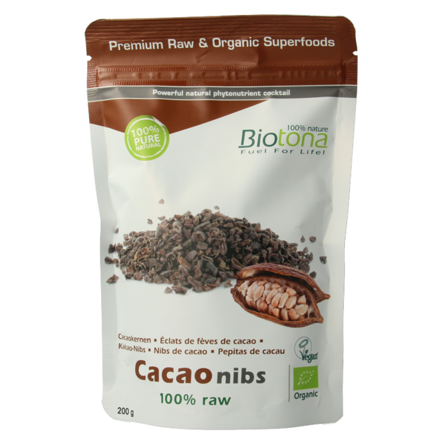 Cacao nibs bio 200 Gram