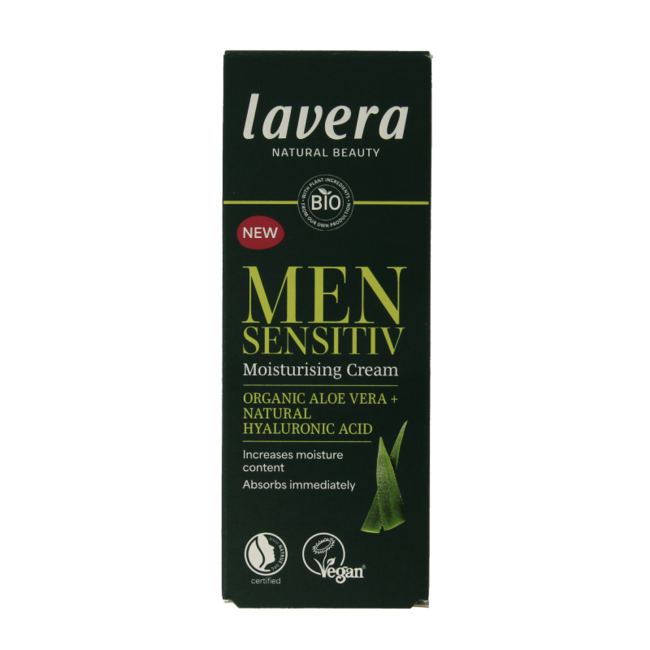 Men sensitiv moisturizing cream bio 50 Milliliter