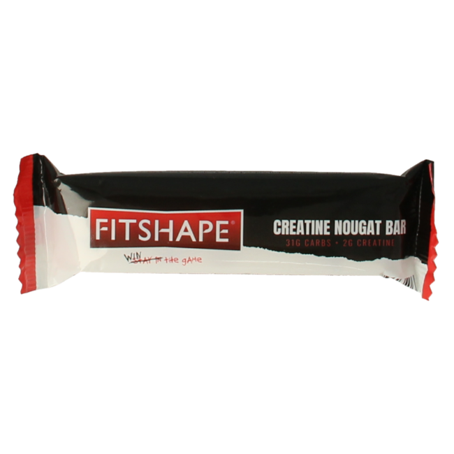 Baton nugatowy Fitshape z kreatyną 38 gramów