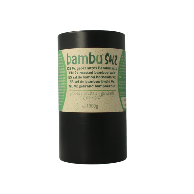 Bamboo Salt Coarse 9x Roasted 1 Kilogram