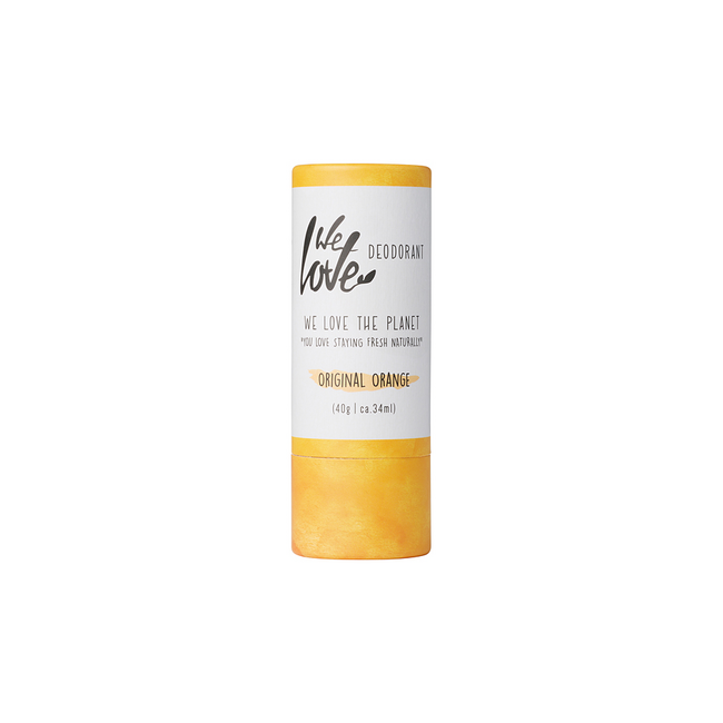 We Love The Planet 100% Natürliches Deodorant Original Orange 40 Gramm