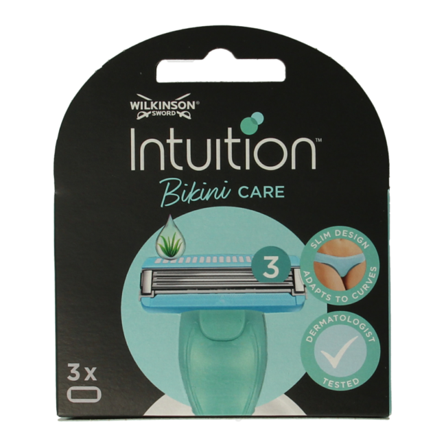 Recambios Wilkinson Intuition Bikini Care 3 unidades