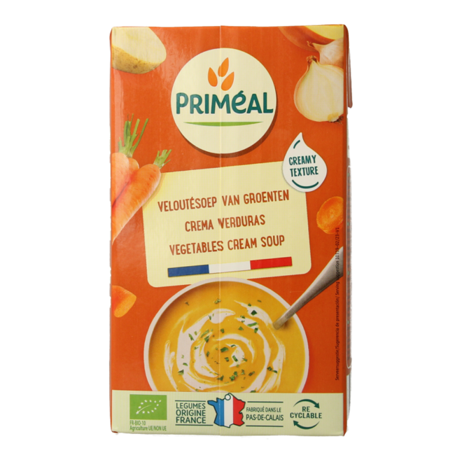 Gemüsecremesuppe bio 1 Liter