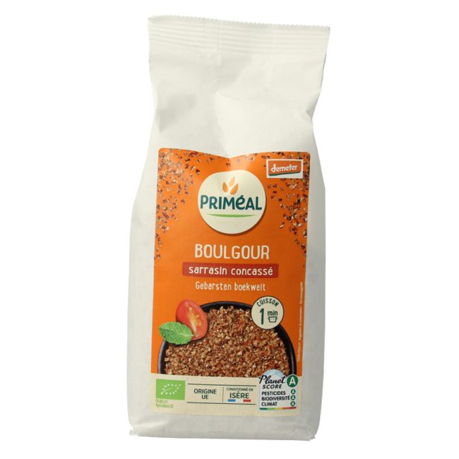 Primeal Bio Buchweizen-Bulgur, zerkleinert, 400 Gramm