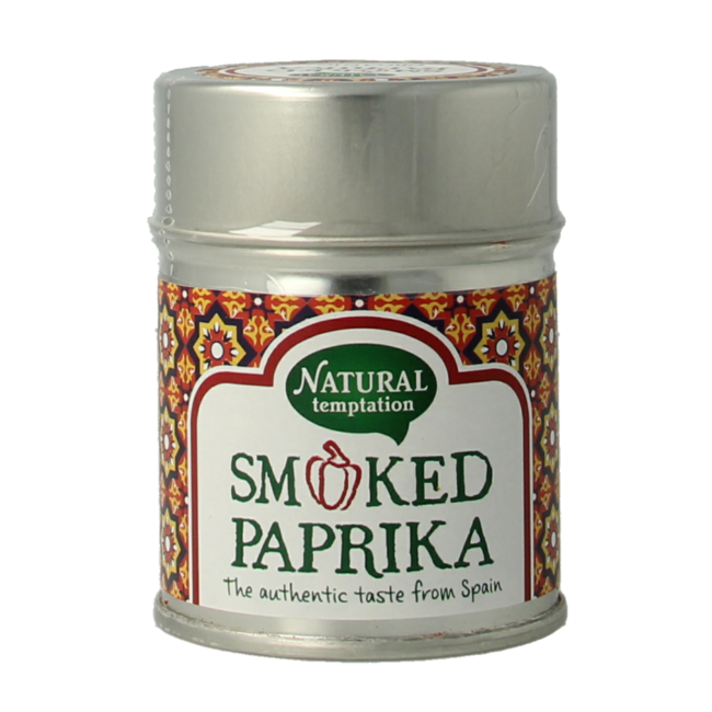 Natural Temptation Paprika affumicata biologica barattolo 50 grammi