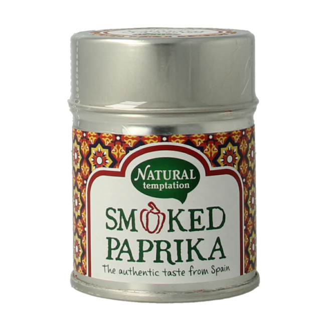 Natural Temptation Wędzona papryka w puszce bio 50 Gram