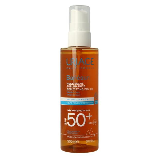 Uriage Bariesun SPF50+ olie 200 Milliliter