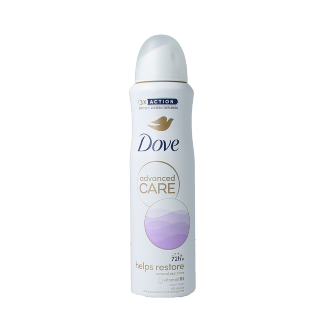 Desodorante Dove spray Advanced Care Clean Touch 150 ml
