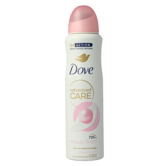 Déodorant Dove spray Beauty Finish 150 ml