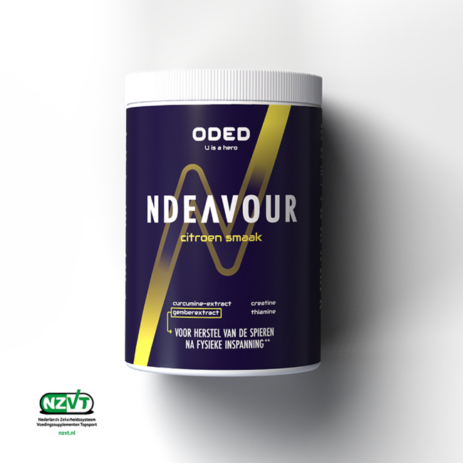 ODED Creatine Ndeavour recovery drink lemon 504g
