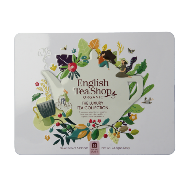 English Tea Shop Luxury Collection Geschenkdose Bio 36 Teebeutel