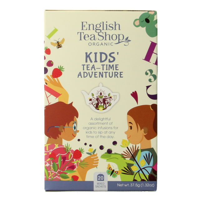 Kids tea time adventure bio 20 Zakjes
