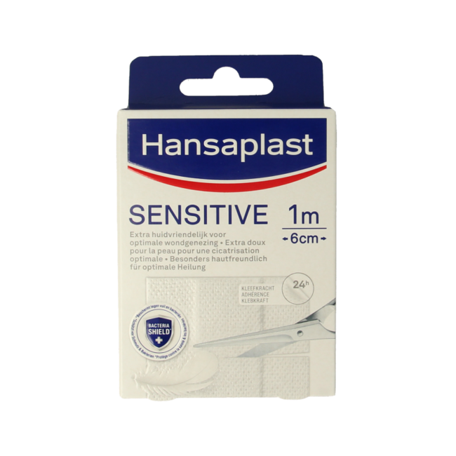 Plaster Sensitive Hansaplast 1m x 6cm (1 sztuka)