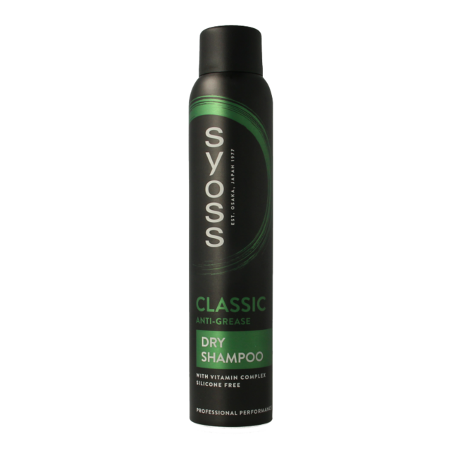 Syoss Shampoo Secco Anti-Grasso 200 Millilitri