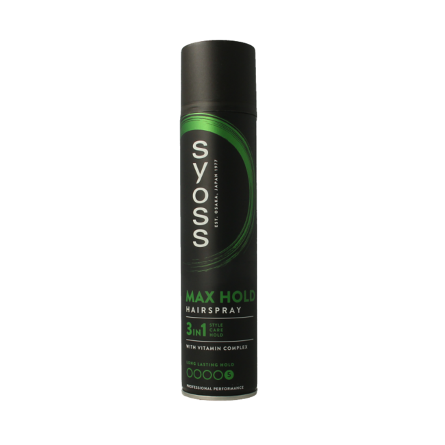 Lakier do włosów Syoss Max Hold 300 ml