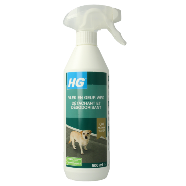 HG Rimuovi Macchie e Odori Cane 500 Millilitri