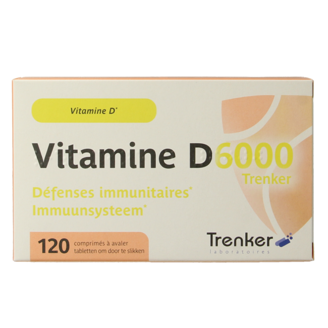 Vitamin D6000 120 Tabletten