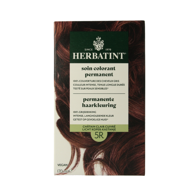 Herbatint 5R Castano Chiaro Rame 170 Millilitri