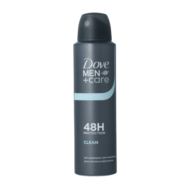 Desodorante Dove Men+Care Clean Comfort en spray 150 ml