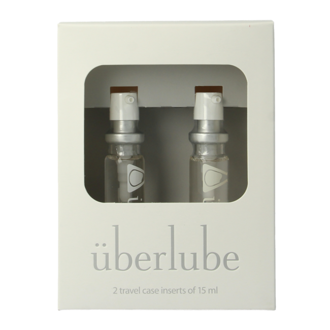 Uberlube Good to go navulling 2 x 15ml 30 Milliliter