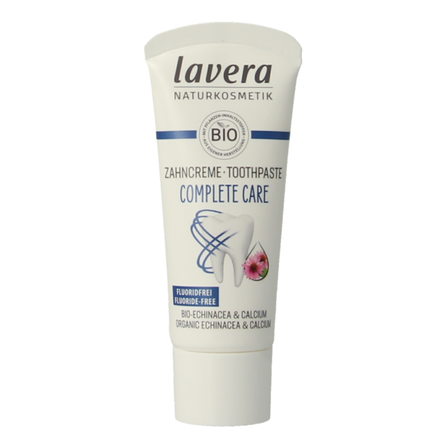 Pasta do zębów Complete Care bez fluoru, bio, mini, 20 mililitrów